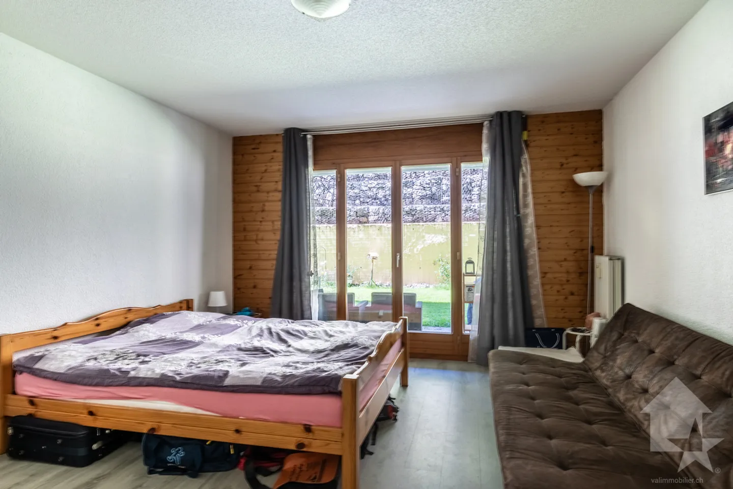 Torgon, Gartenwohnung mit 2,5 Zimmern im Gebäude Les Crêtes - Foto 9 von 20