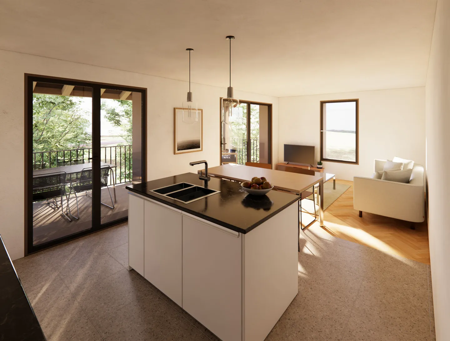 PROJET NEUF : Grand duplex de 5.5 pièces - Photo 2 sur 11