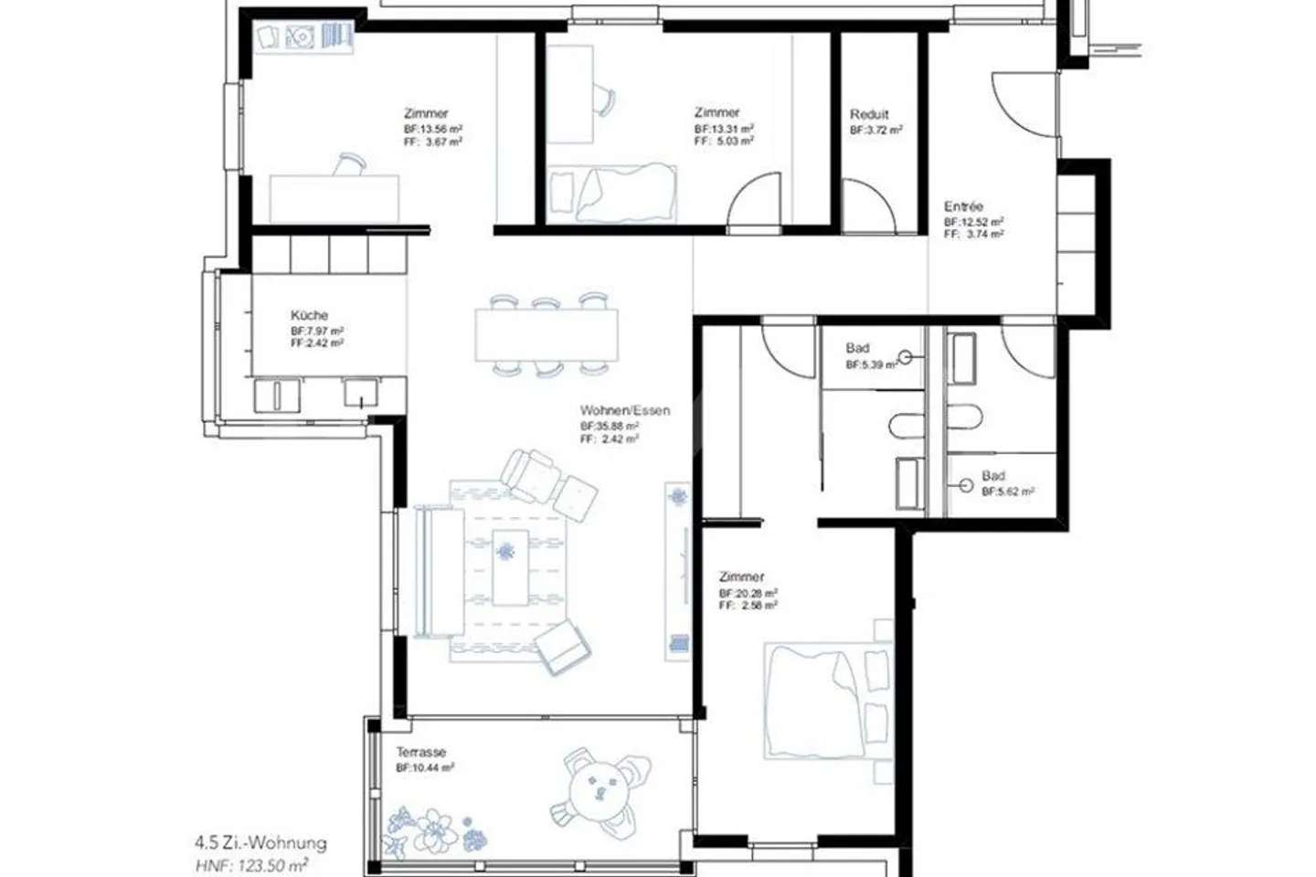 Appartamento 4.5 stanze - Foto 6 di 10
