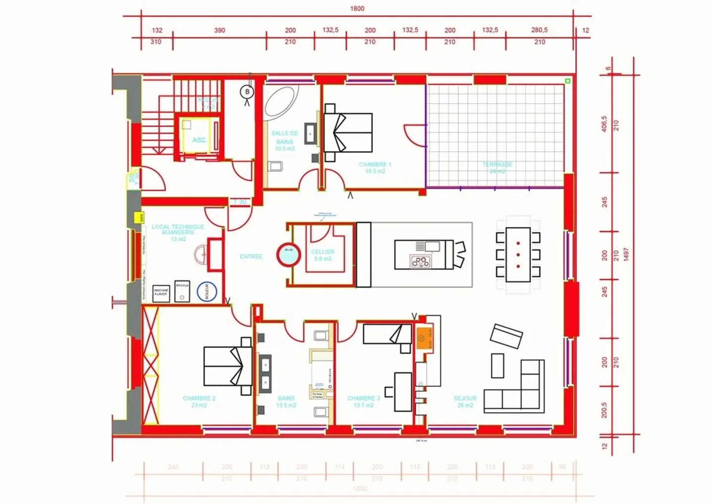 4,5-Zimmer-Wohnung - Foto 9 von 12