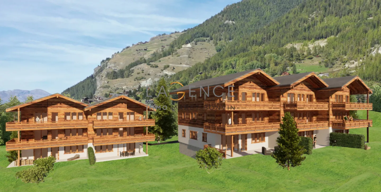 RESIDENCE LES SEVALICHES - 4,5 ZIMMER WOHNUNG IDEAL GELEGEN - Foto 1 von 4