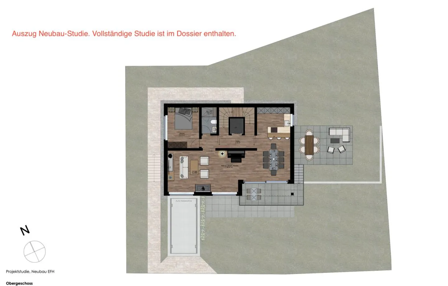Idylle pur - Exklusives Bauland in Meilen mit Neubaustudie - Foto 8 von 8