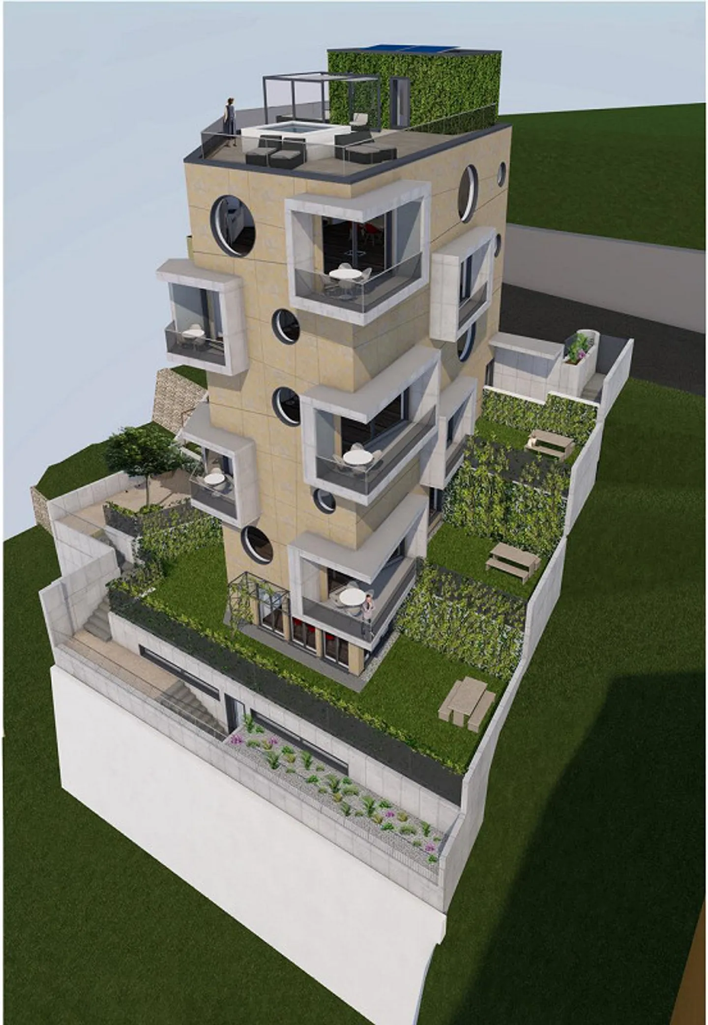 Luxuswohnung mit Dachterrasse - Foto 10 von 13