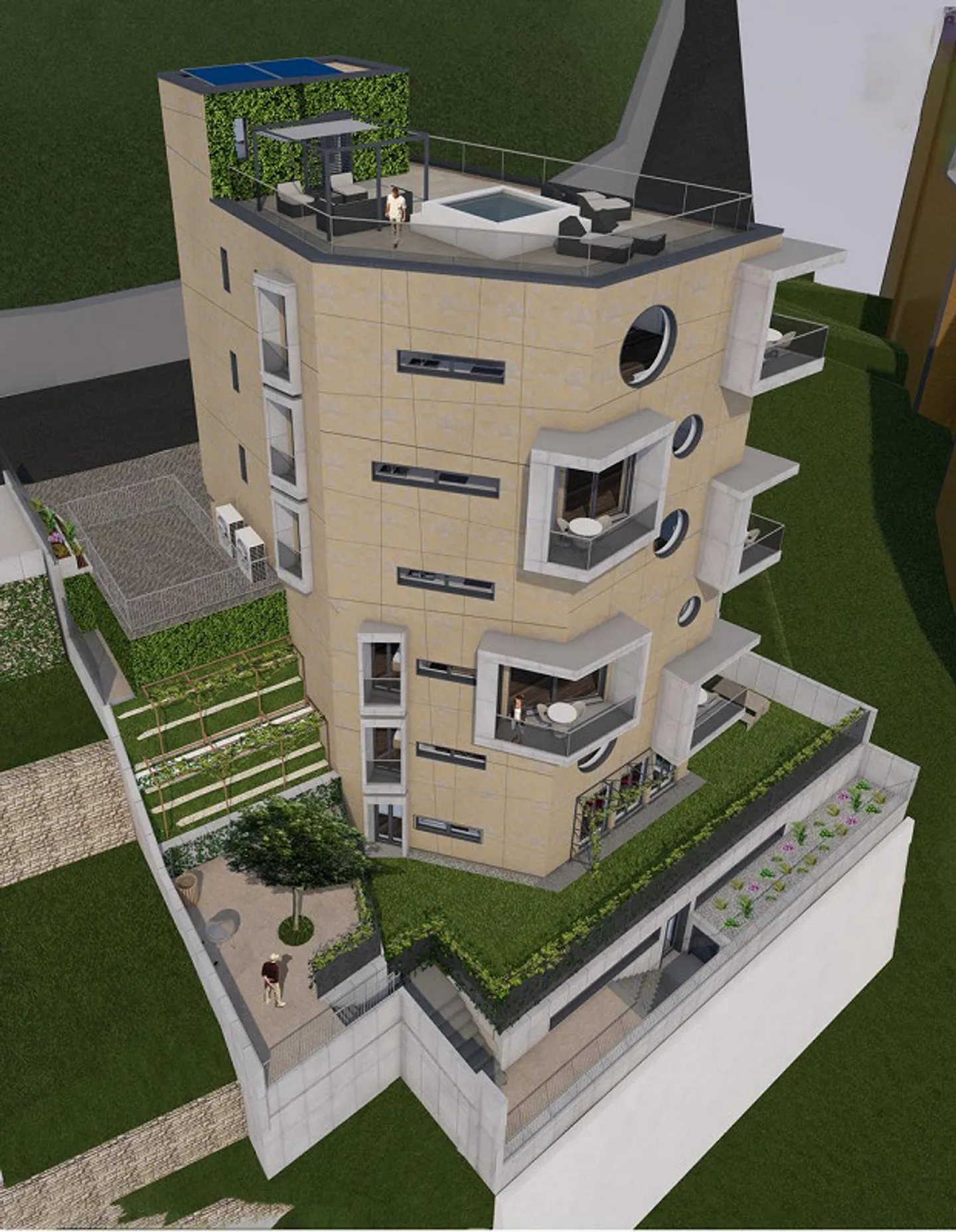 Luxuswohnung mit Dachterrasse - Foto 11 von 13