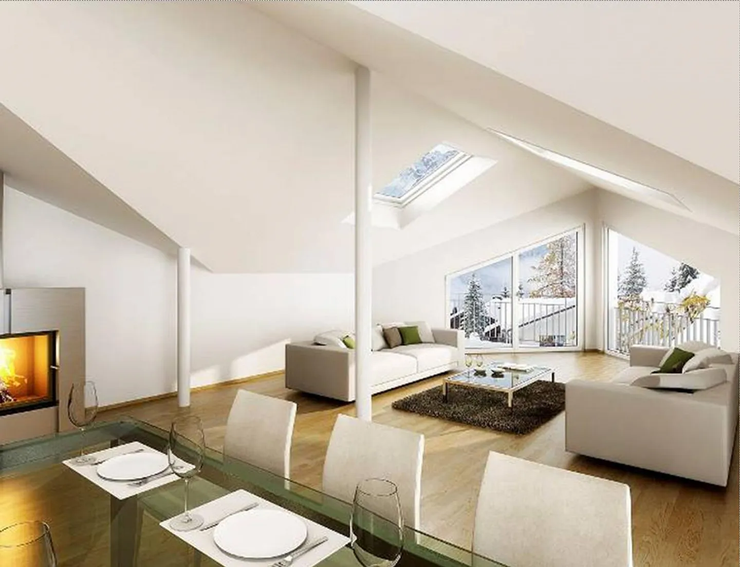 Appartement en Attique de 6,5 pièces - Photo 1 sur 7