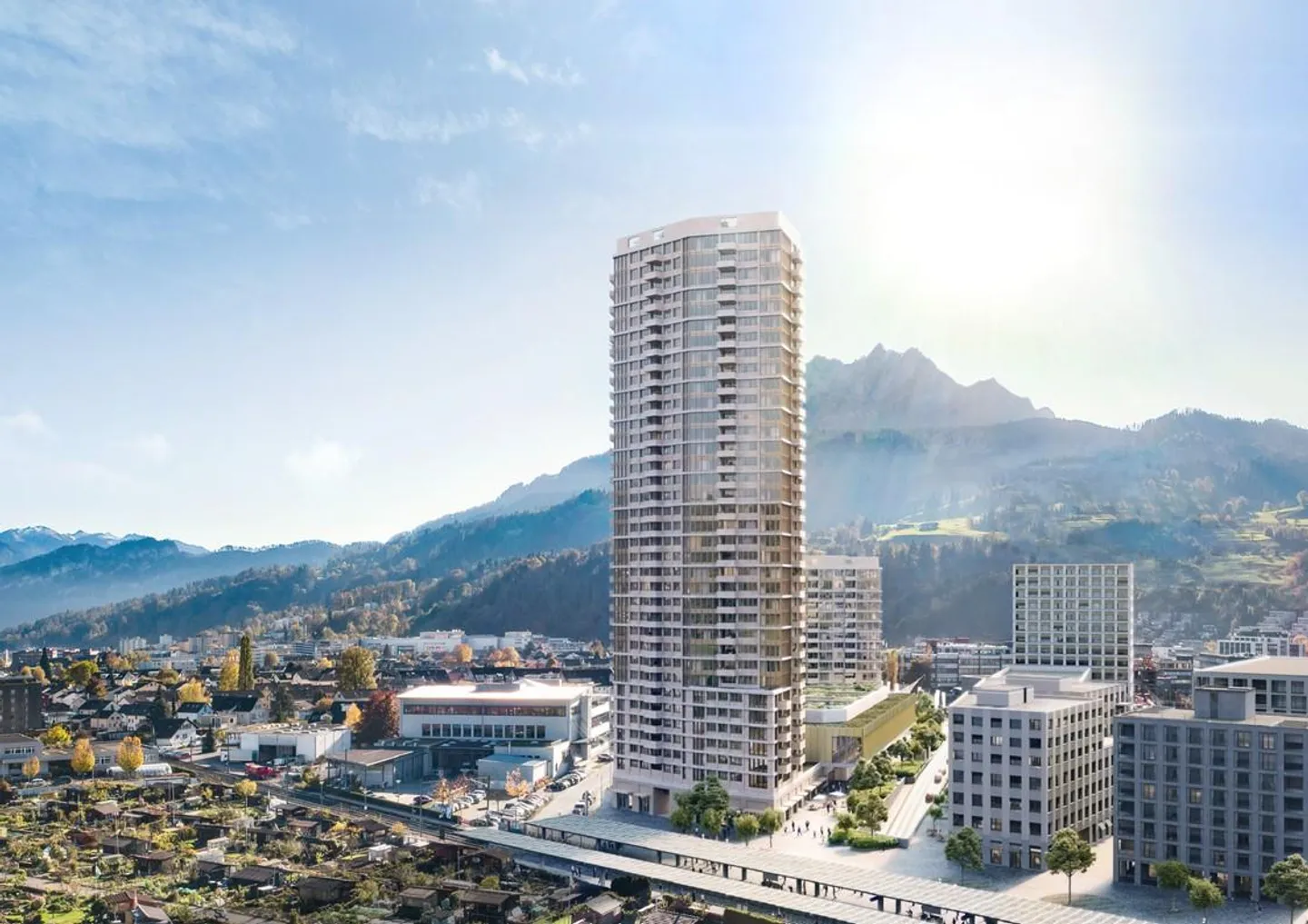 Sopra i tetti di Lucerna - in alto e ancora più lontano - Foto 1 di 10