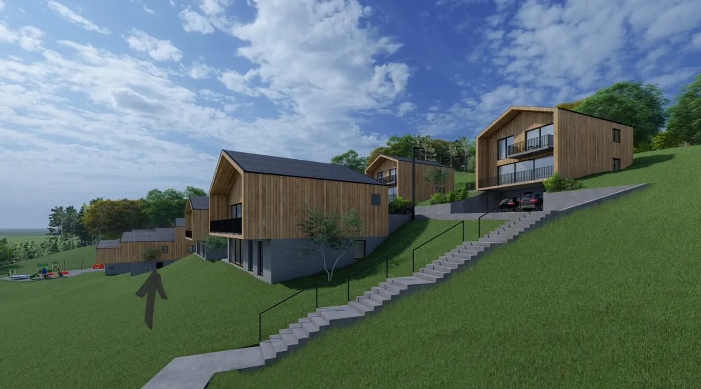 Wunderschönes Reihenhaus-Chalet-Villa mit 4,5 Zimmern in Vérossaz - Foto 2 von 4