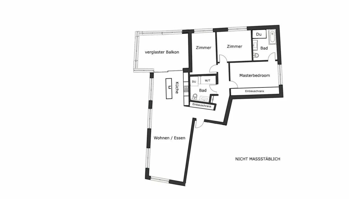 Très bel appartement moderne dans le Hertiquartier - Photo 16 sur 16