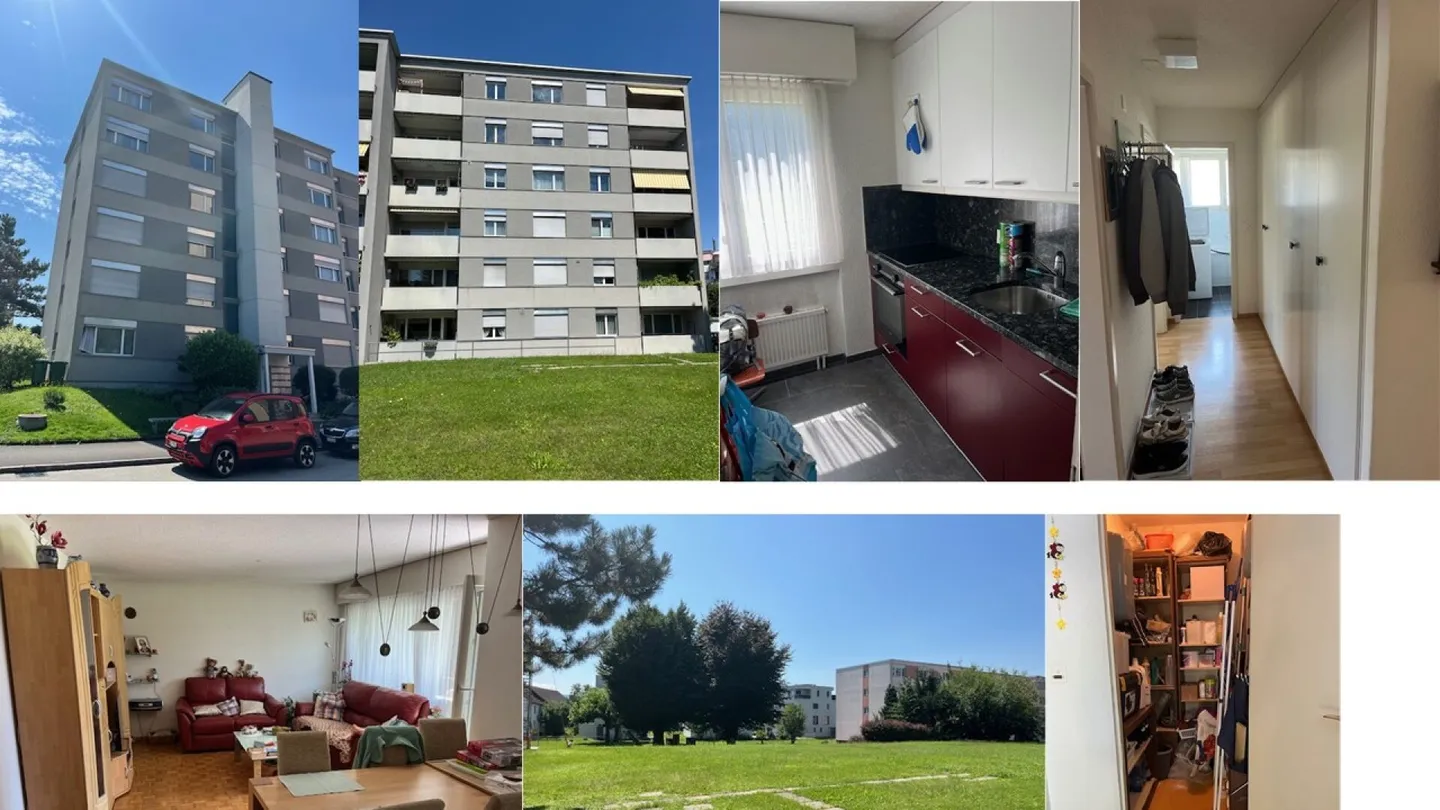 Investissement solide dans le canton de Zoug. Joli appartement de 3,5 pièces à Baar, dans un quartier résidentiel central et calme. - Photo 1 sur 1