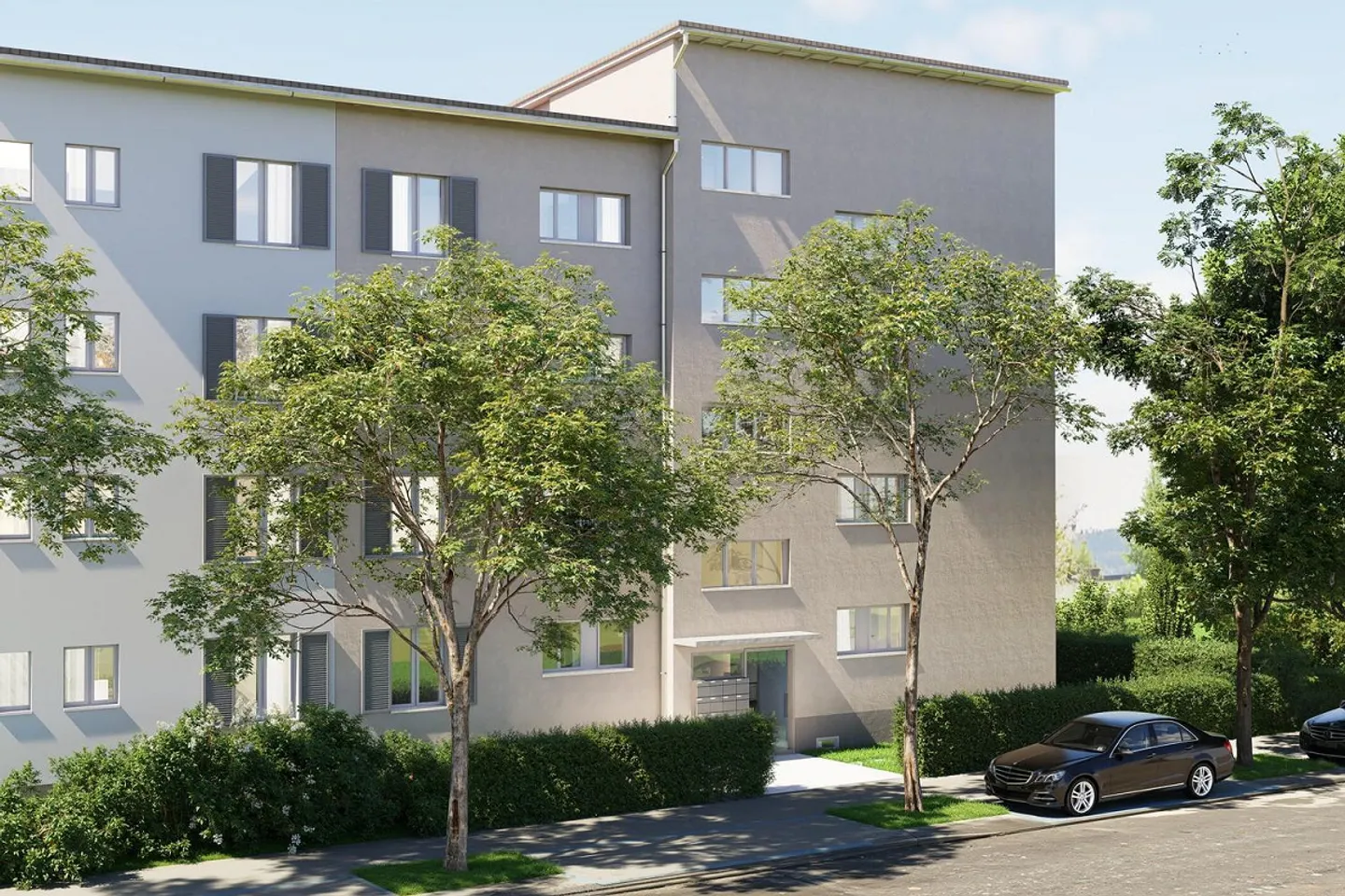 Progetto di ristrutturazione di 9 appartamenti in affitto a Oberwinterthur - Foto 1 di 3
