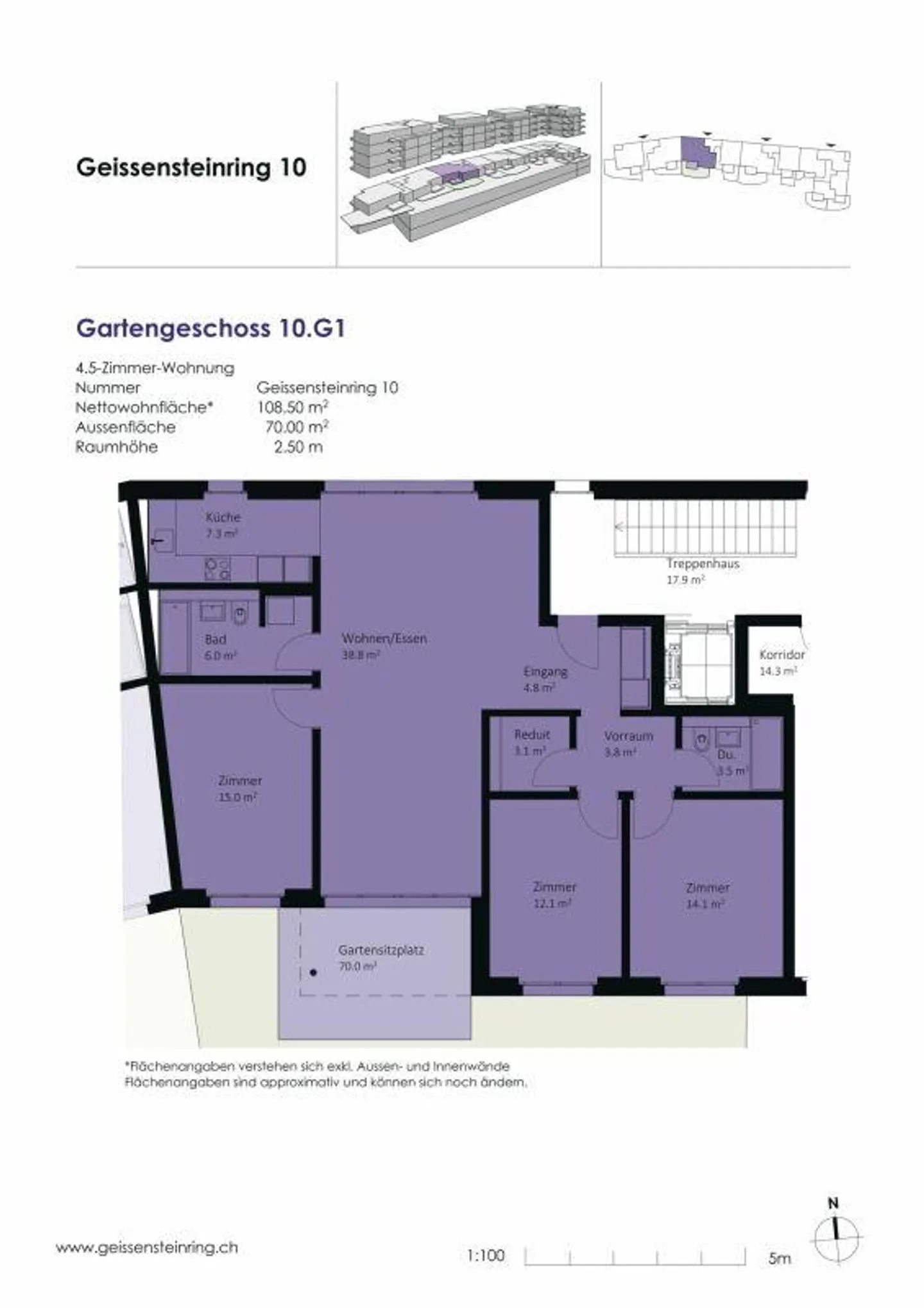Moderne Gartenwohnung in der Neustadt - Foto 6 von 9