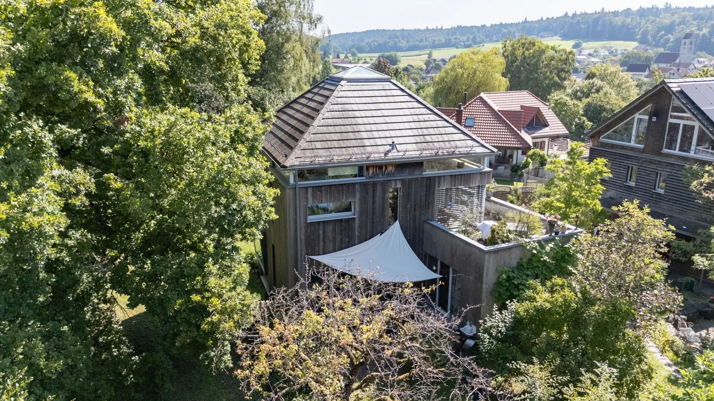 Idylle pure : Maison de rêve spacieuse avec vue dégagée et architecture particulière - Photo 22 sur 25