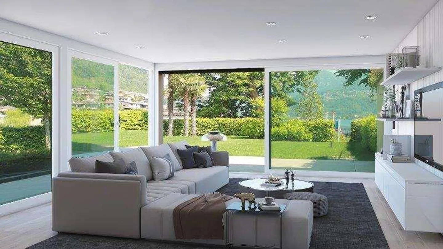 RIVA S. VITALE: SPLENDID VILLA BY THE LAKE WITH POOL - Photo 5 of 10