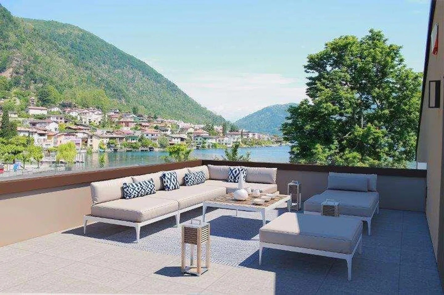 RIVA S. VITALE: SPLENDID VILLA BY THE LAKE WITH POOL - Photo 7 of 10