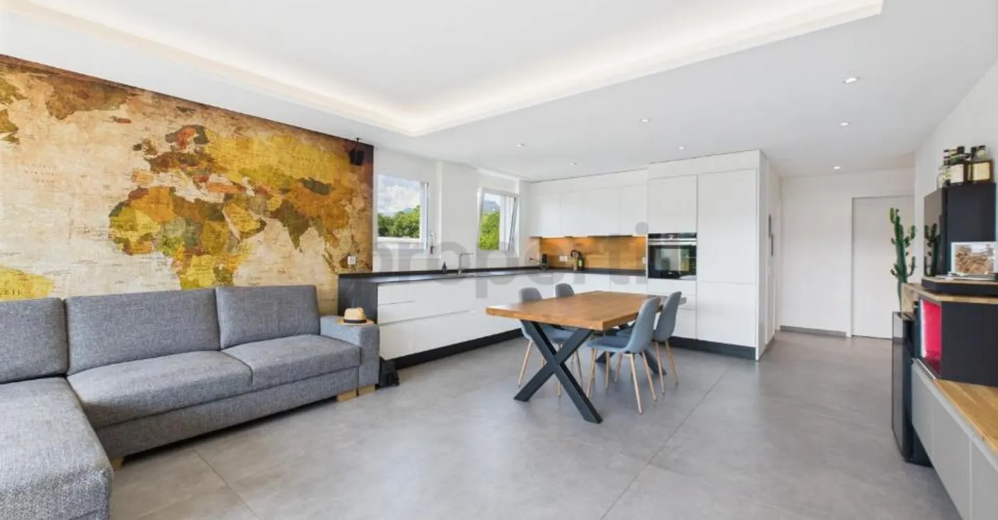 Wunderschöne 3,5-Zimmer-Wohnung in Pazzallo, TI - Foto 1 von 12