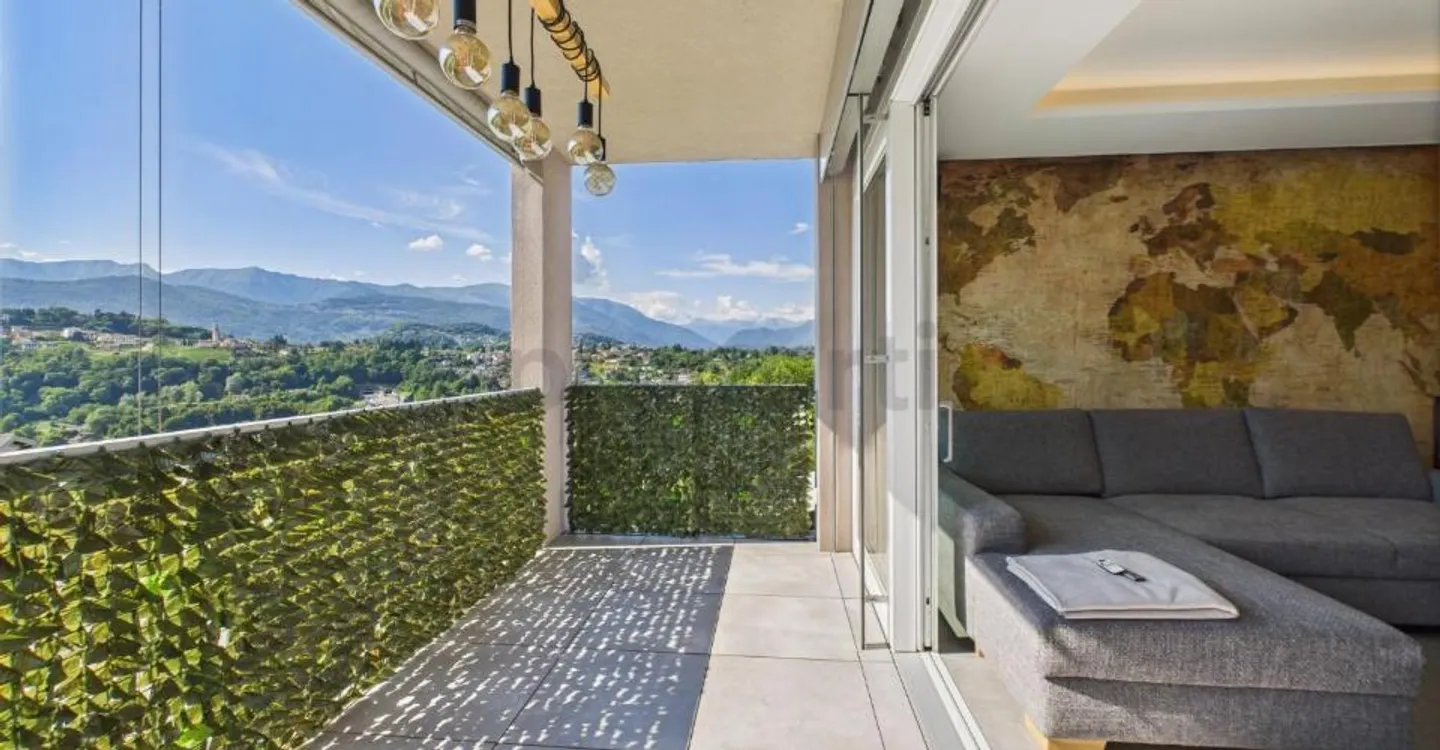 Wunderschöne 3,5-Zimmer-Wohnung in Pazzallo, TI - Foto 9 von 12