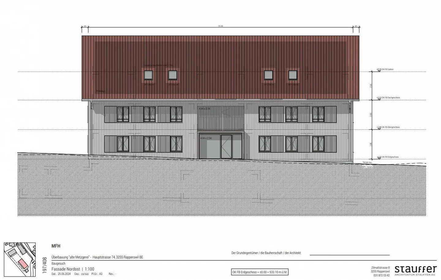 NUOVA COSTRUZIONE - Appartamento attico di 5,5 stanze con galleria e vista su G - Foto 4 di 7