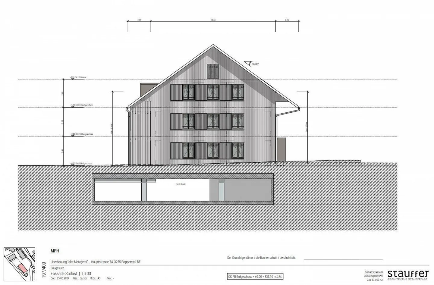 NUOVA COSTRUZIONE - Appartamento attico di 5,5 stanze con galleria e vista su G - Foto 5 di 7