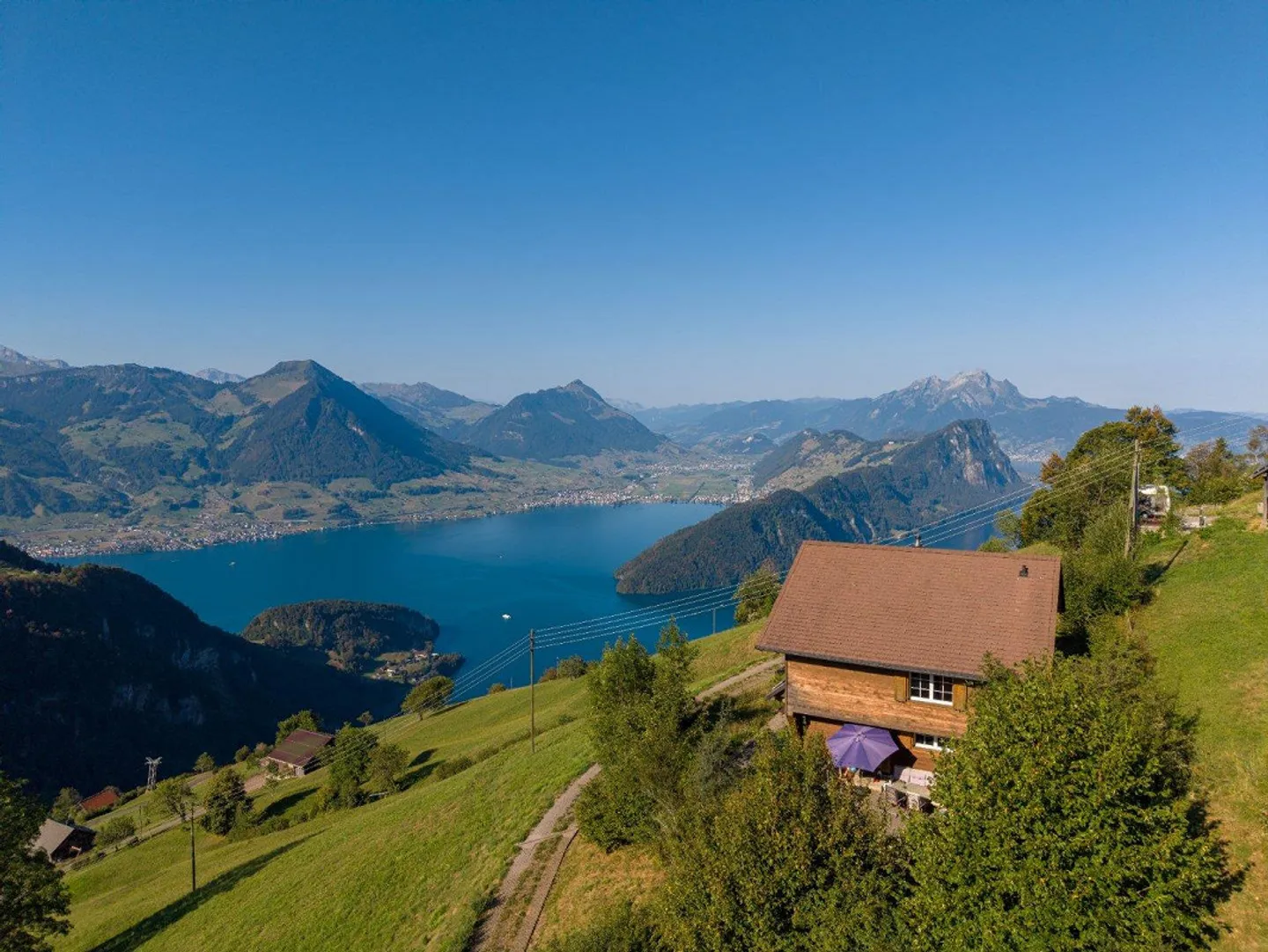 Private Retreat Above Lake Lucerne - Photo 1 of 6