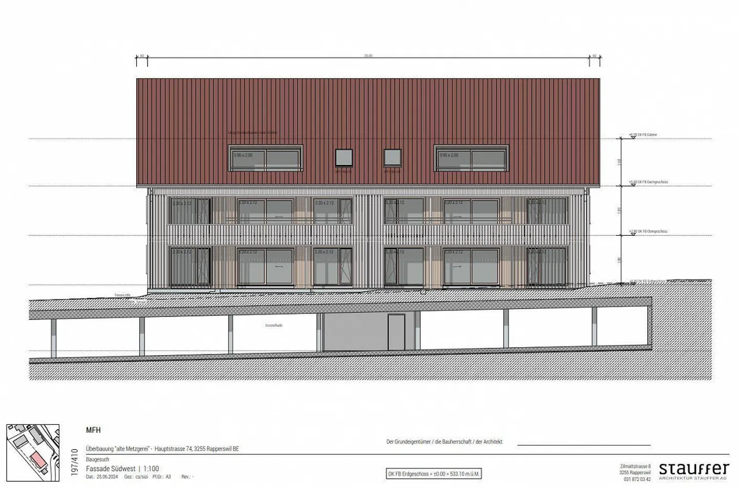NUOVA COSTRUZIONE - Appartamento attico di 5,5 stanze con galleria e vista su G - Foto 6 di 7