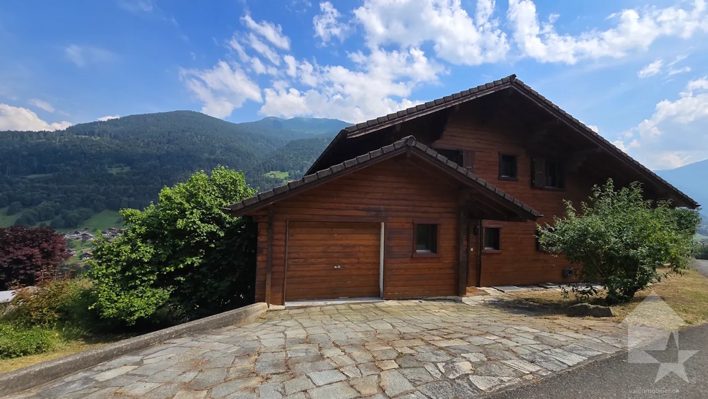 Troistorrents, chalet individuale di 6,5 stanze con vista - Foto 22 di 27