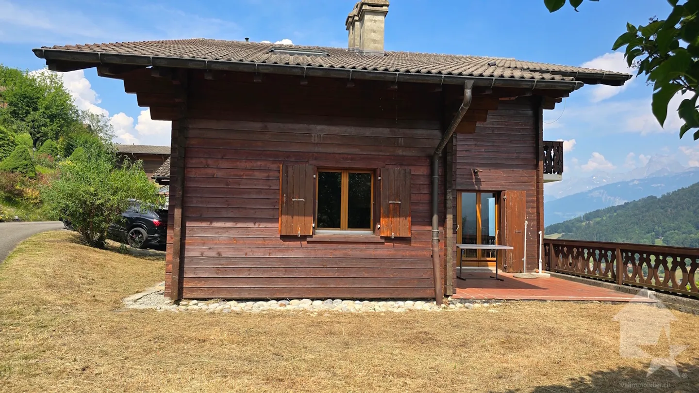 Troistorrents, chalet individuale di 6,5 stanze con vista - Foto 24 di 27