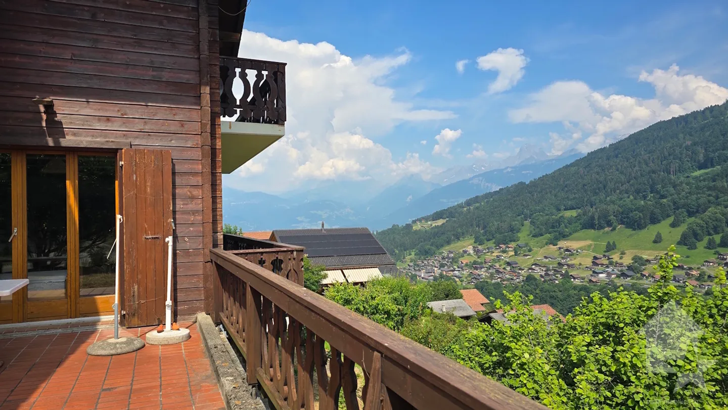 Troistorrents, chalet individuale di 6,5 stanze con vista - Foto 26 di 27