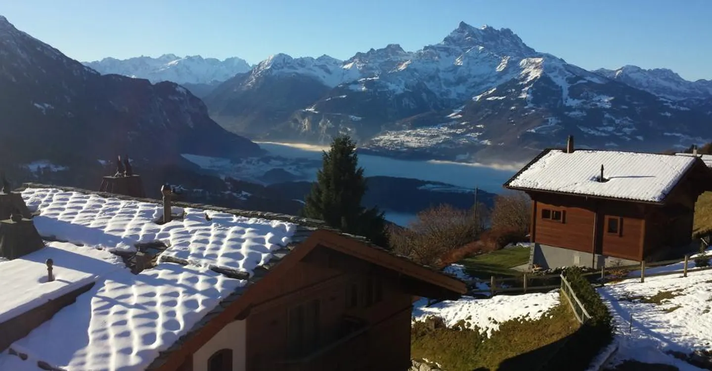 VILLARS-SUR-OLLON, VISTA ECCEZIONALE, SPAZIOSO 3.5 LOCALI IN MANSARDA - Foto 1 di 11