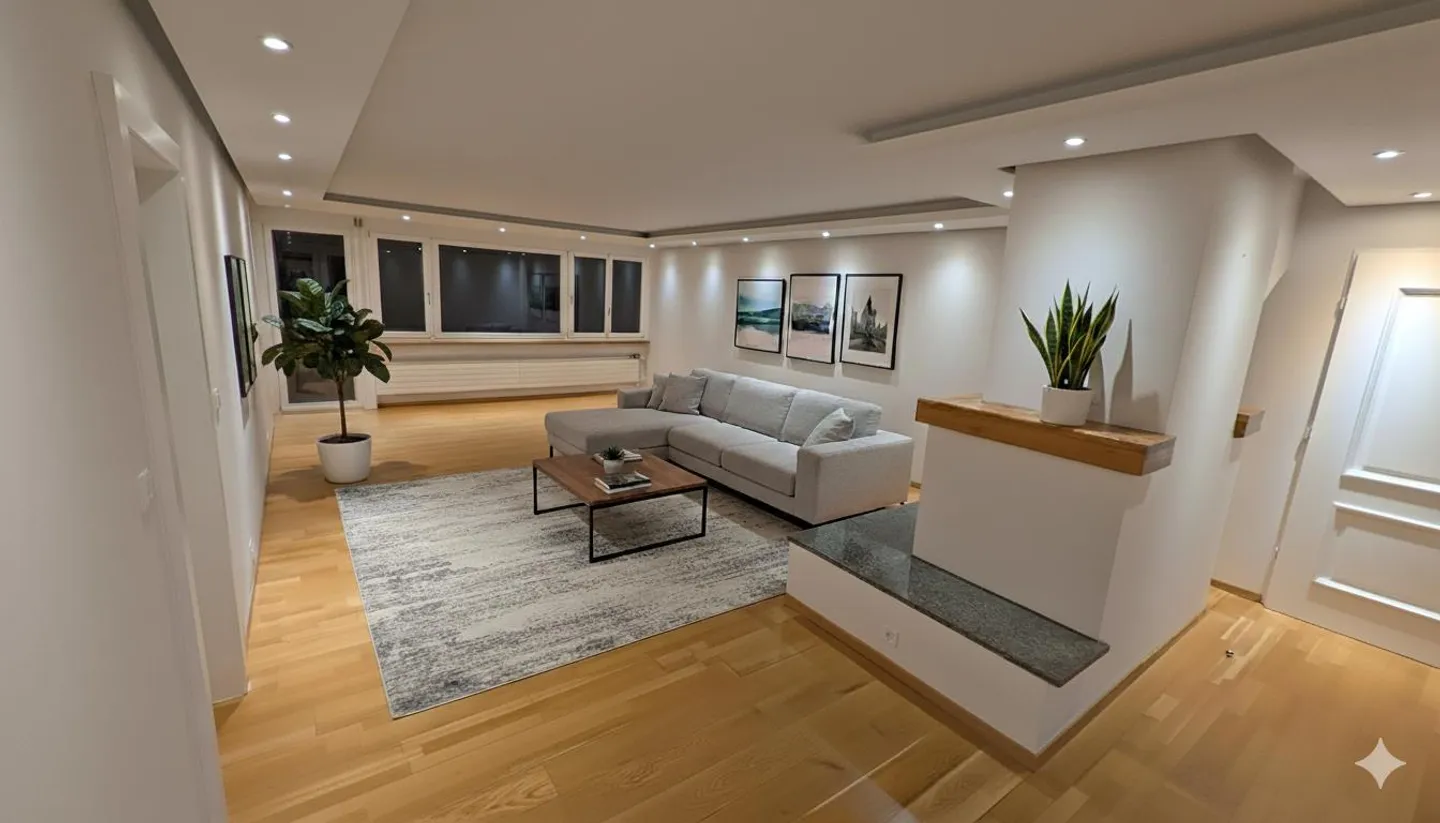 Ampio appartamento di 6 stanze con vista lago a Rüschlikon - Foto 2 di 18