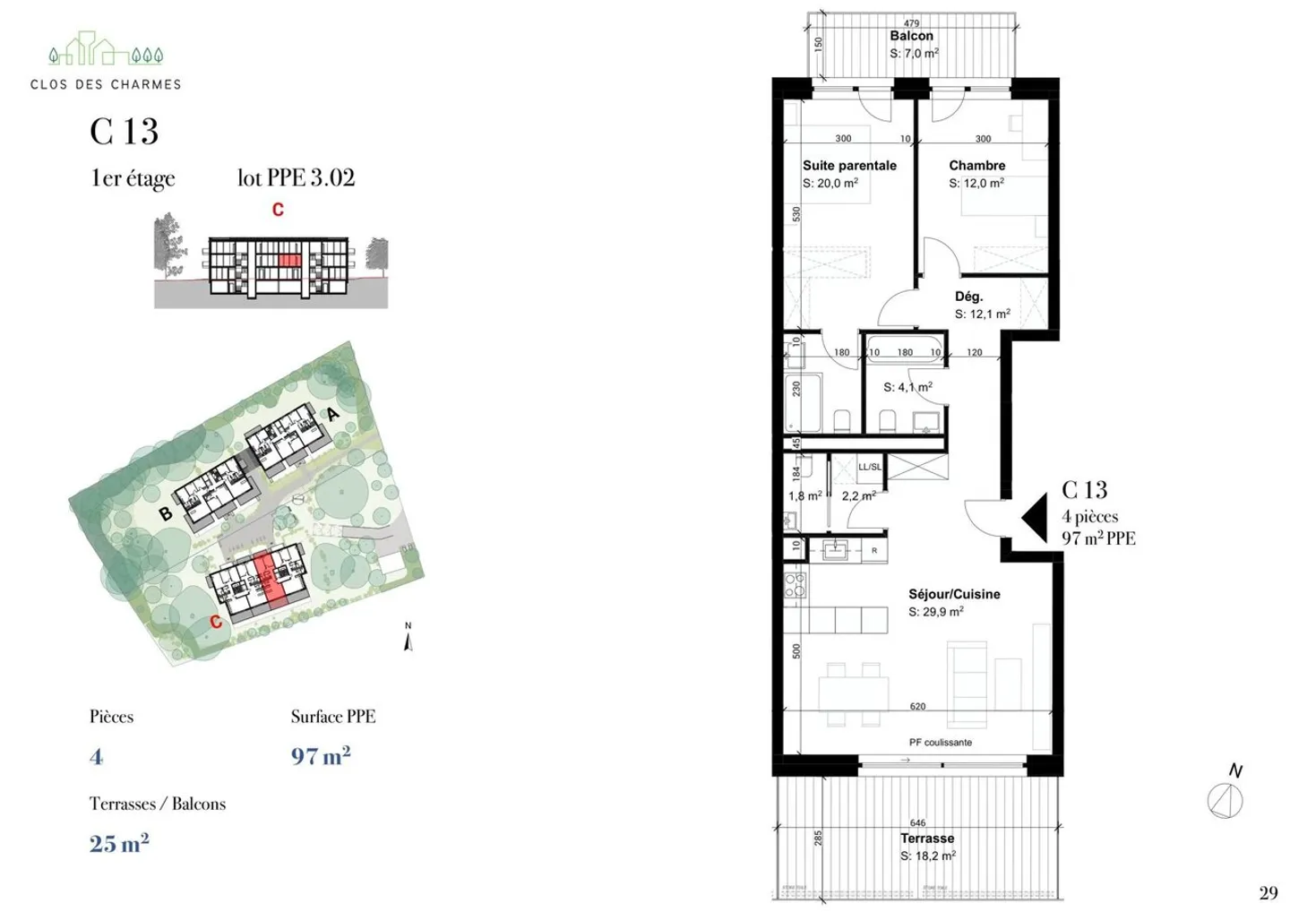 Promozione LE CLOS DES CHARMES  | 4 stanze C.13 - Foto 9 di 13