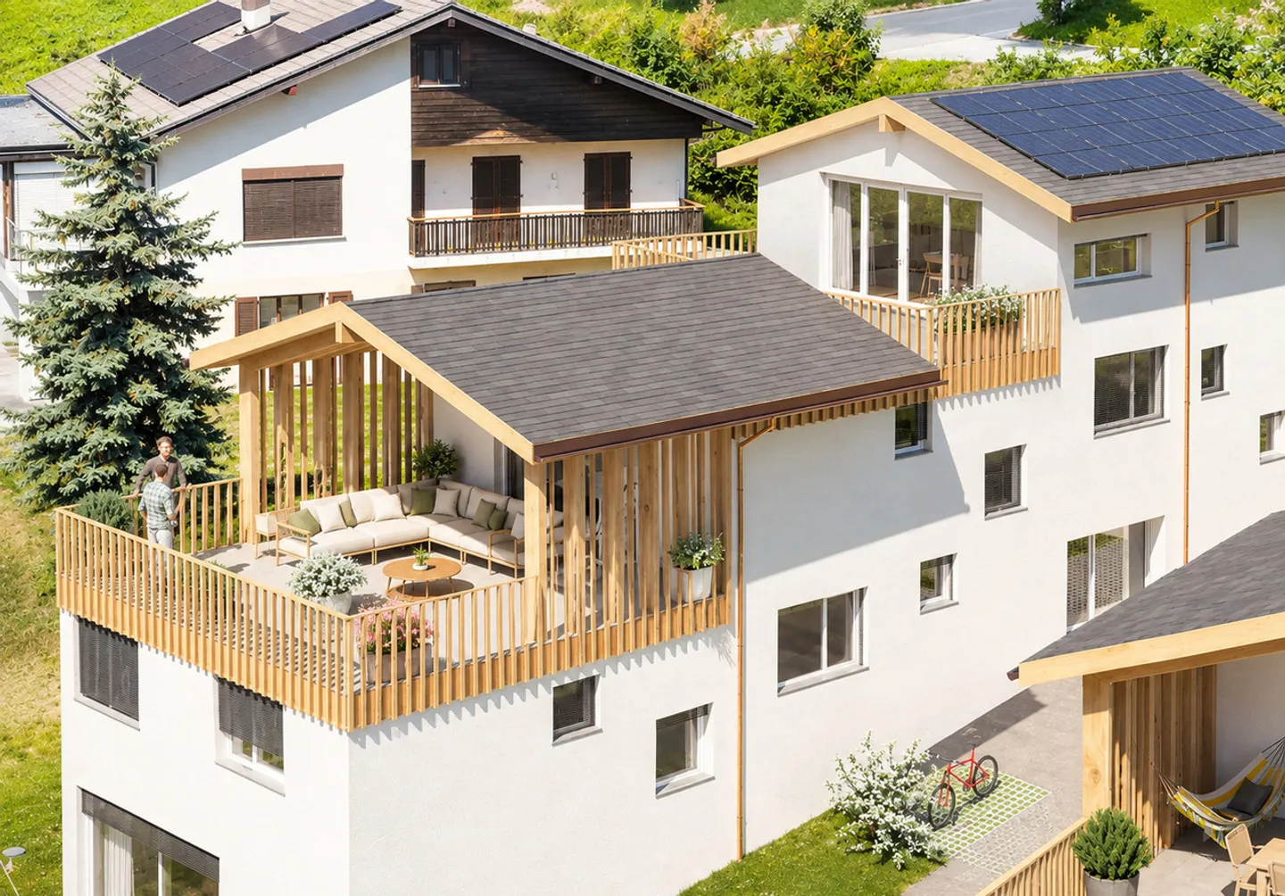 Villa familiale avec terrasse 4.5 pièces à Ayent   - Photo 3 of 11