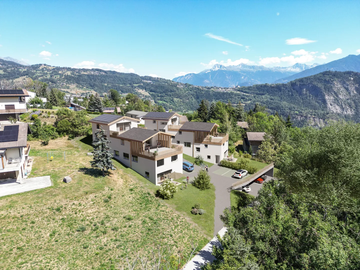 Villa familiale avec terrasse 4.5 pièces à Ayent   - Photo 4 of 11
