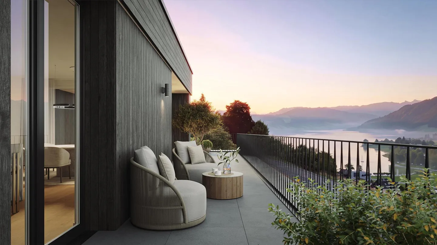 Appartamento giardino 5.5 stanze a Unterägeri 27.01 - Progetto di nuova costruzione HORIZON - Foto 1 di 3