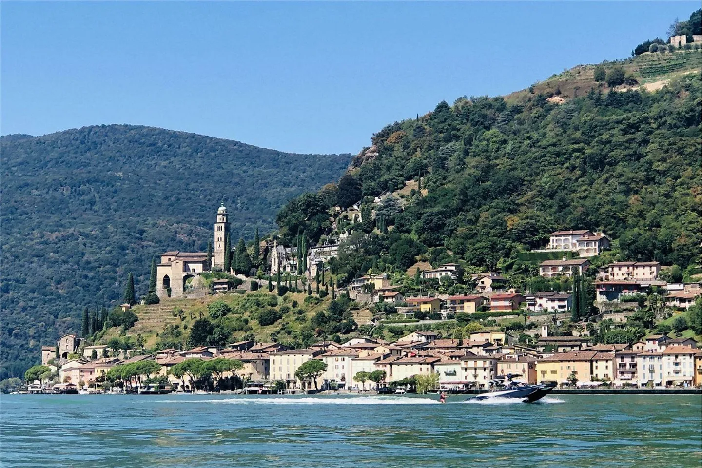 Brusino Arsizio - Interessantes Bauland mit Seezugang - Foto 12 von 15