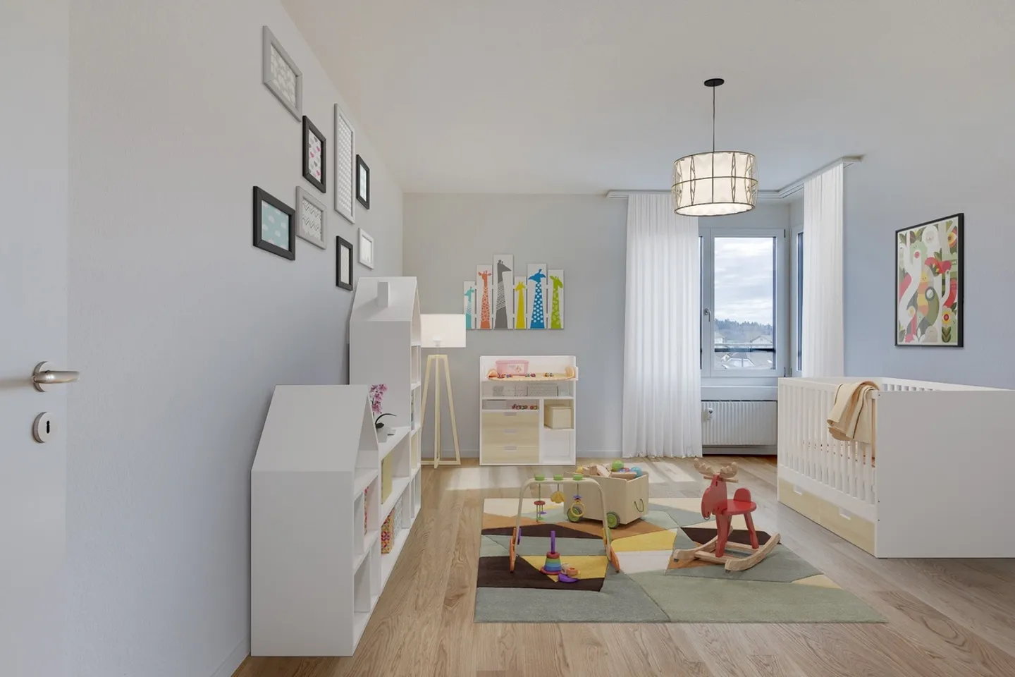 Appartamento moderno vicino alla natura - Foto 4 di 9