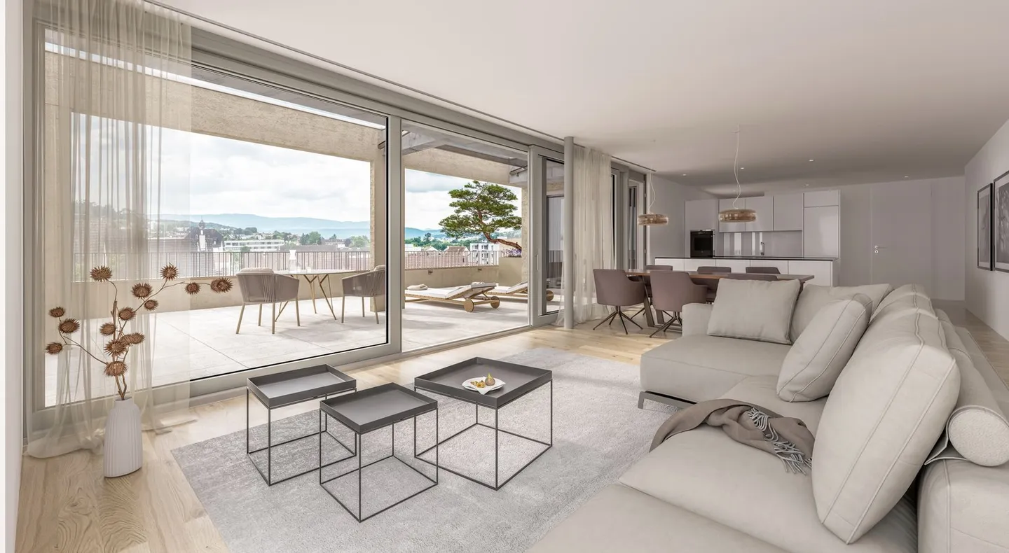 Modernes Penthouse mit Terrasse - Foto 1 von 3