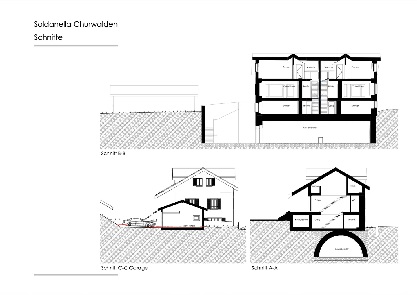 Propriété exclusive à deux maisons avec quatre places de garage et cave voûtée historique - Photo 29 sur 29