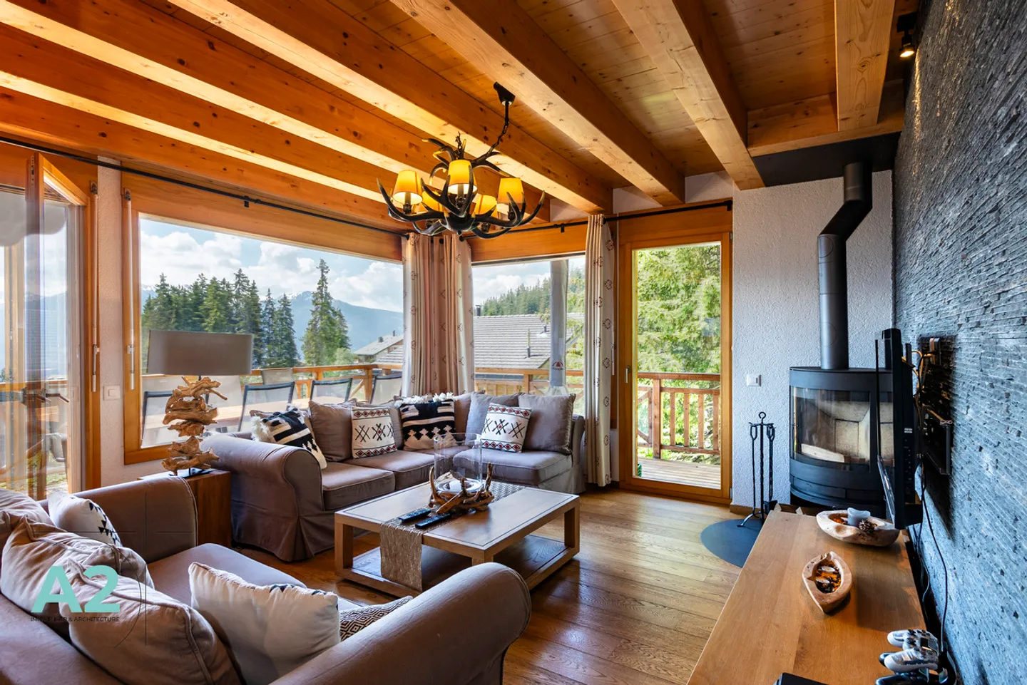 CHALET DE LUXE EN LOCATION AU PIED DES PISTES - Photo 2 sur 20