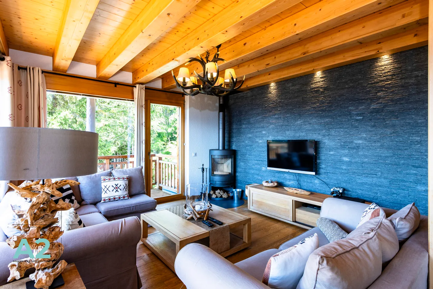 CHALET DE LUXE EN LOCATION AU PIED DES PISTES - Photo 3 sur 20