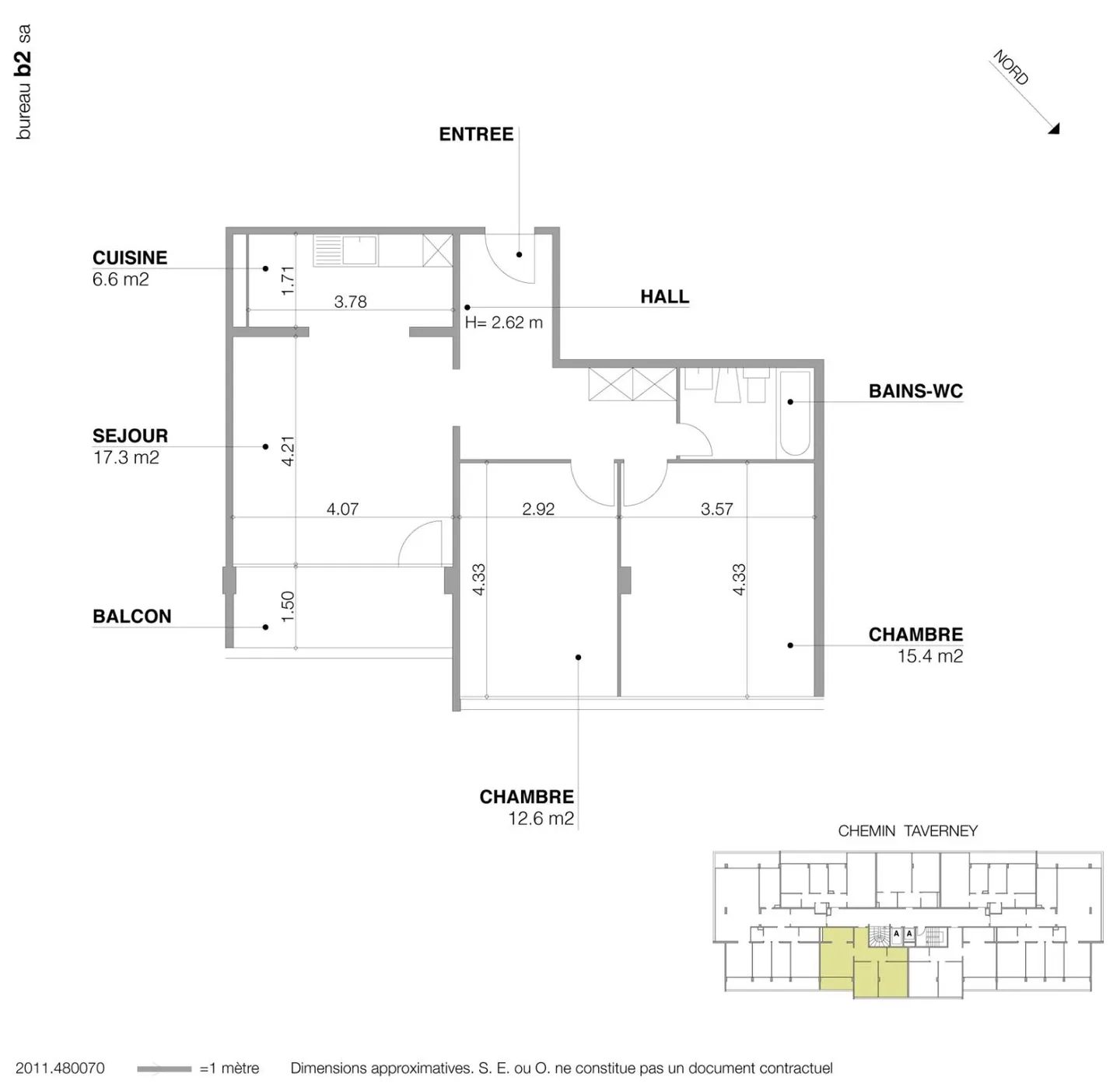 3.5 Room Apartment - Photo 6 of 6