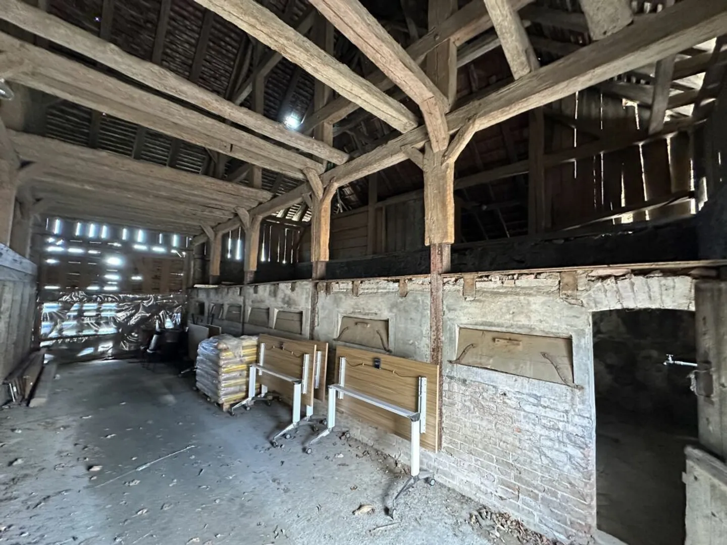 Maison villageoise avec projet de 3 logements - Dorfhaus mit Projekt für 3 Wohnungen - Photo 12 sur 16