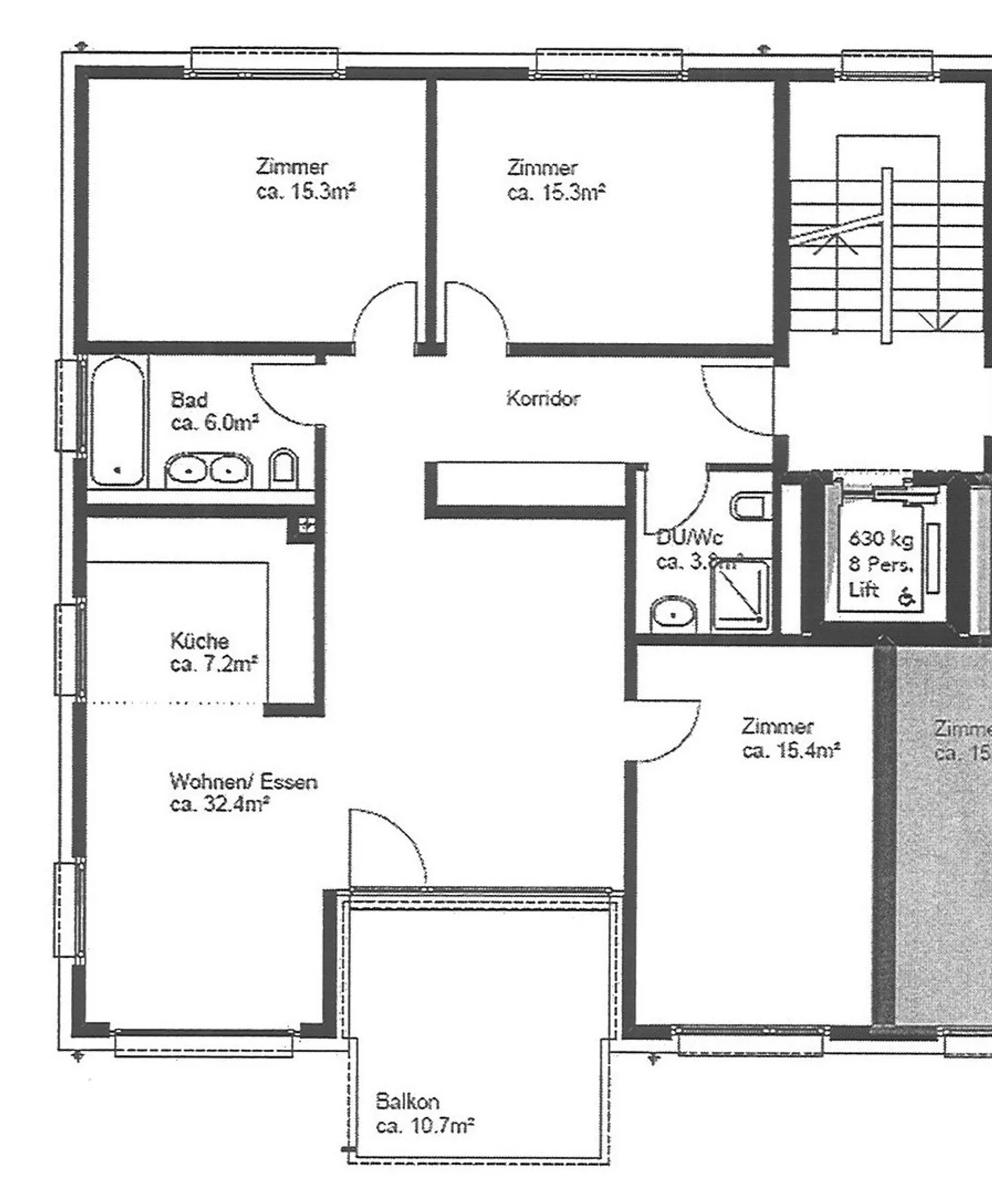 Appartement moderne et lumineux dans un environnement familial - Photo 8 sur 8