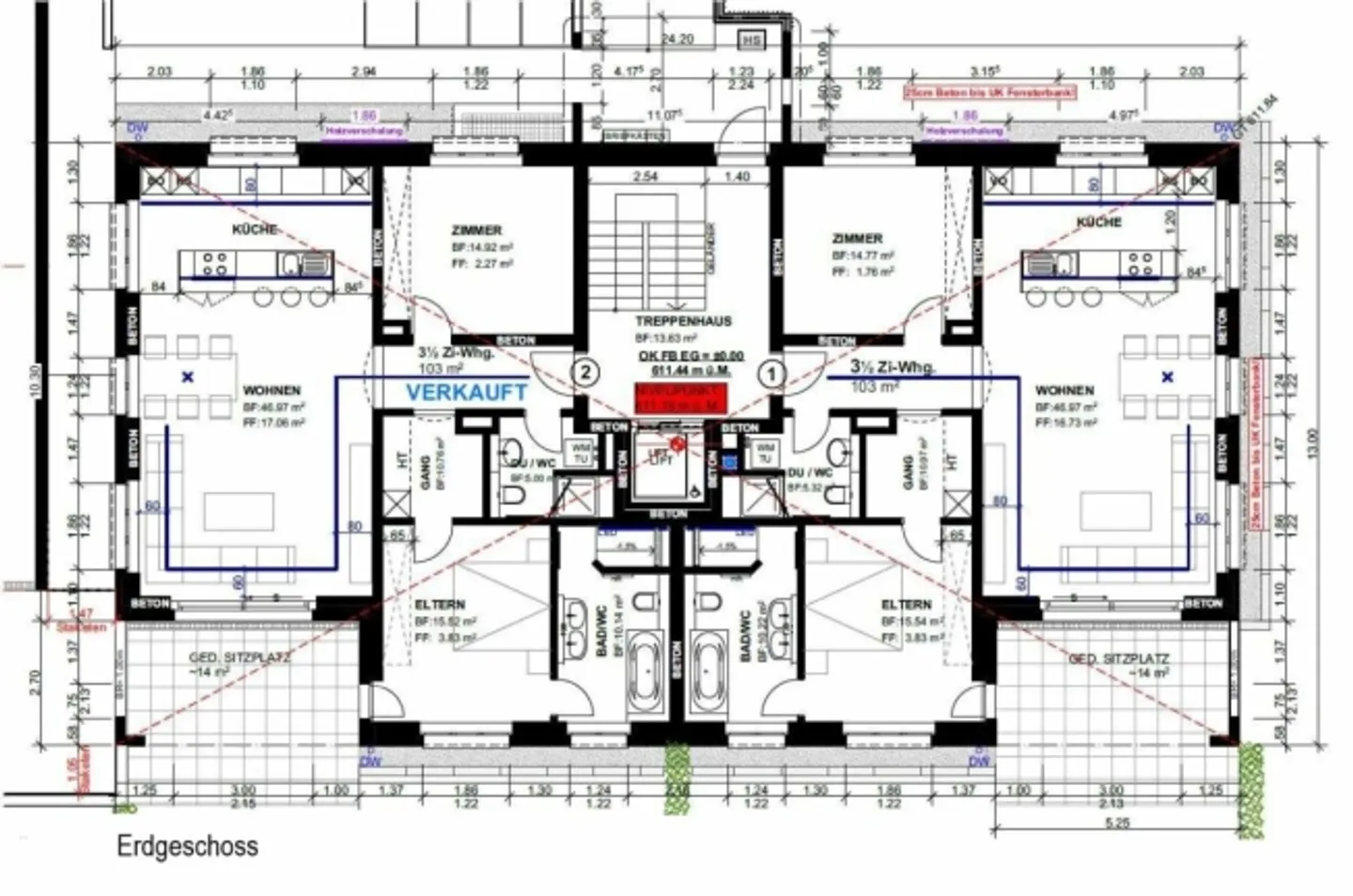In vendita appartamento maisonette di 4½ locali, in Maugwilerstrasse 40 a 9552 Maugwil / 150 m2 di superficie abitabile (aliquota fiscale 9500 Wil) - Foto 4 di 12