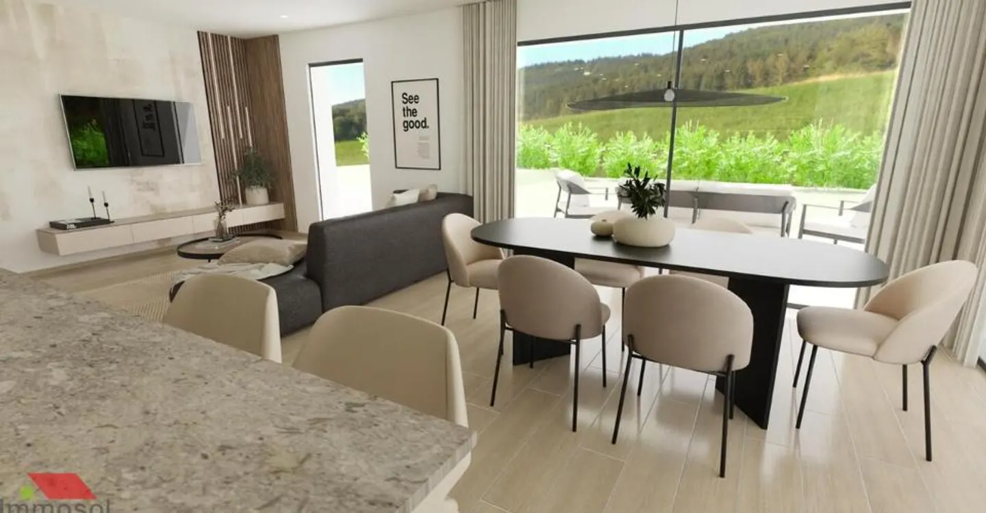 LAST VILLA AVAILABLE GLETTERENS FOR SALE CONTIGUOUS VILLA - Photo 4 of 10