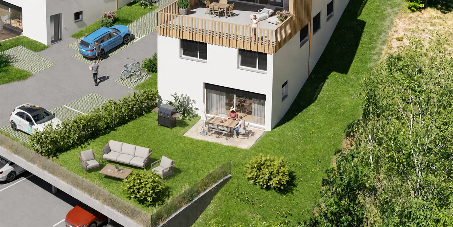 Family villa on garden level 4.5 rooms in Ayent - Photo 1 of 11
