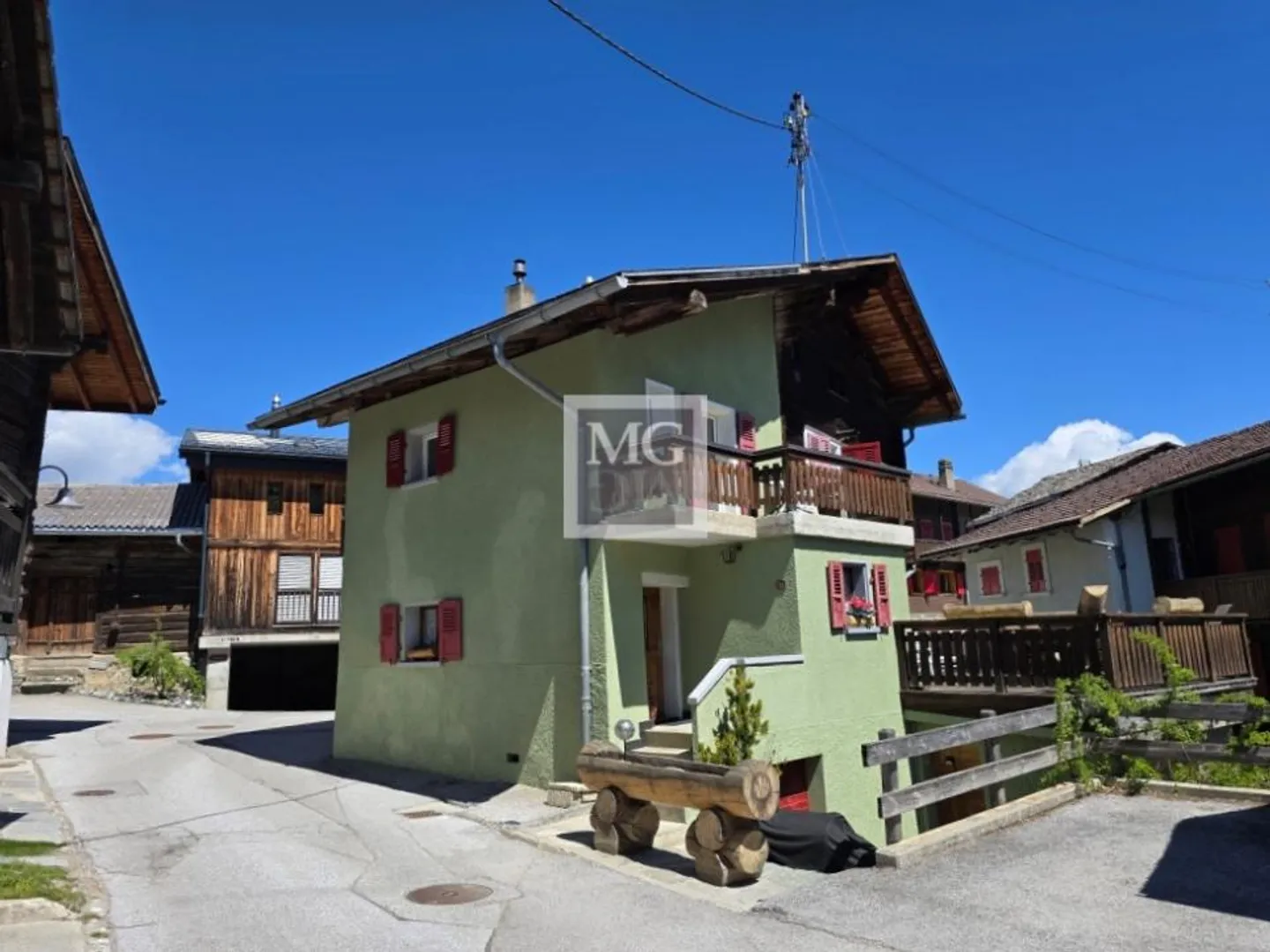 Nax, Vallese, appartamento di 3,5 locali nel cuore del villaggio - Foto 2 di 9