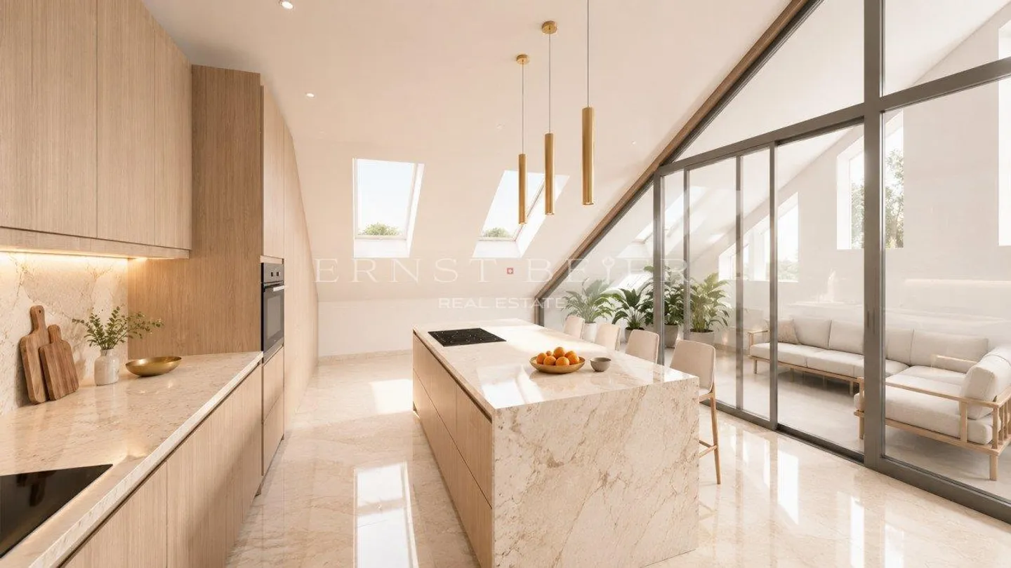 PROMOTION SUR PLANS - Magnifique duplex de standing 6 pièces avec l... - Photo 2 sur 11