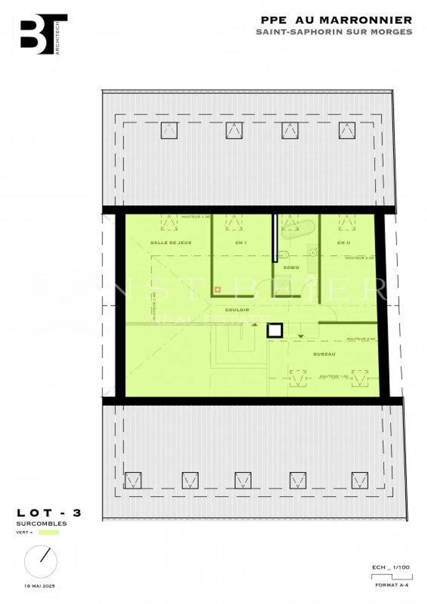PROMOTION SUR PLANS - Magnifique duplex de standing 6 pièces avec l... - Photo 11 sur 11