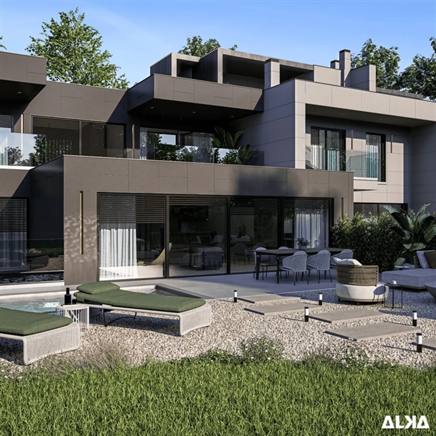 Malagnou166 | 4 residenze contemporanee a Conches - Foto 10 di 10