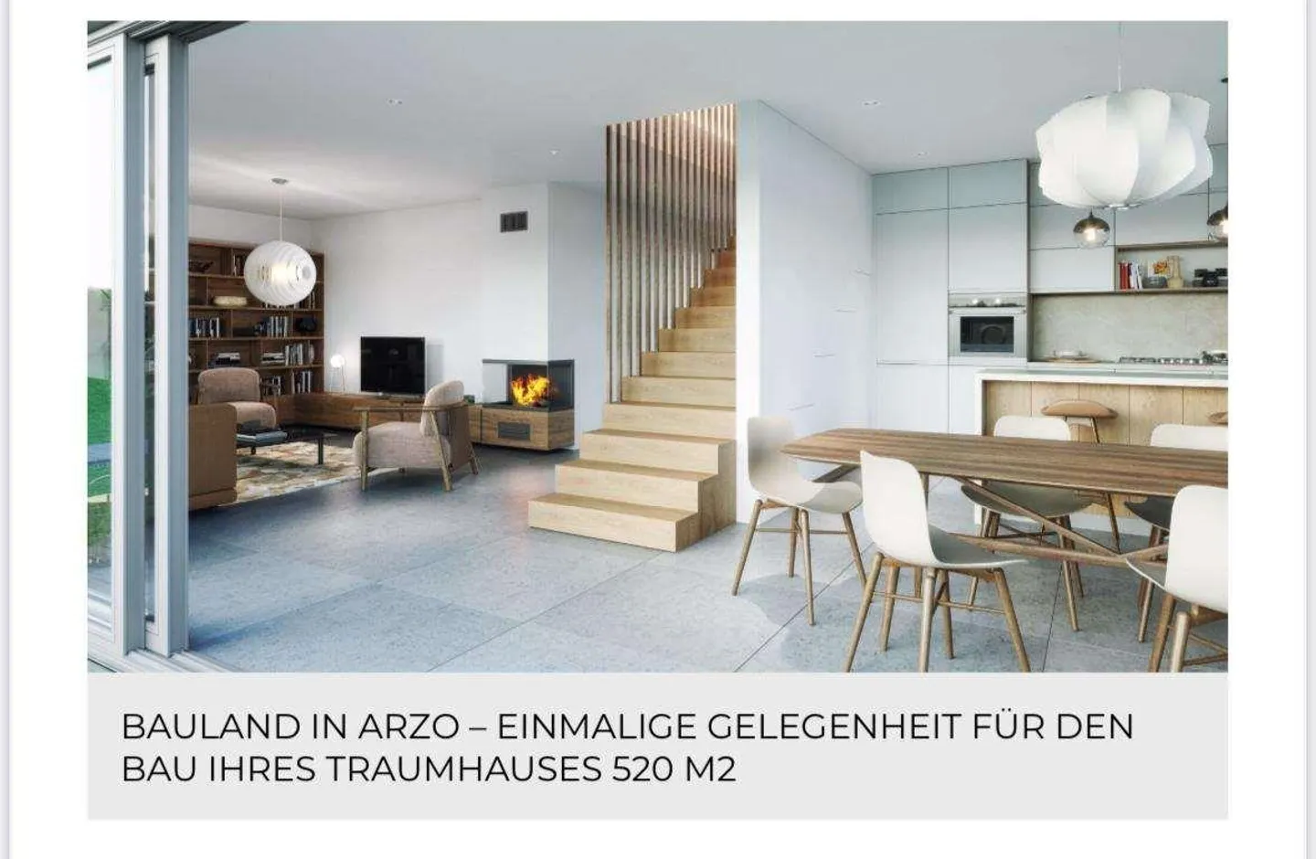 Baugrundstück in Arzo - Foto 1 von 6